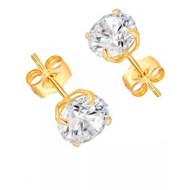 Bluelander Aretes Plata 925 Arracada Zirconia Gota Para Mujer Con Caja