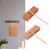 kukmakri 2 Set Solid Wood Rhythm Block with Mallet -