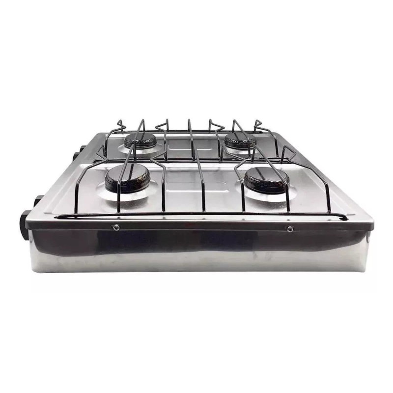 Lion Tools Parrilla Estufa De Gas Acero Inoxidable 2 Quemadores