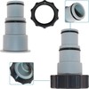 Taicols A Adapter for Pool, Replacement Hose Adapter for Pumps,