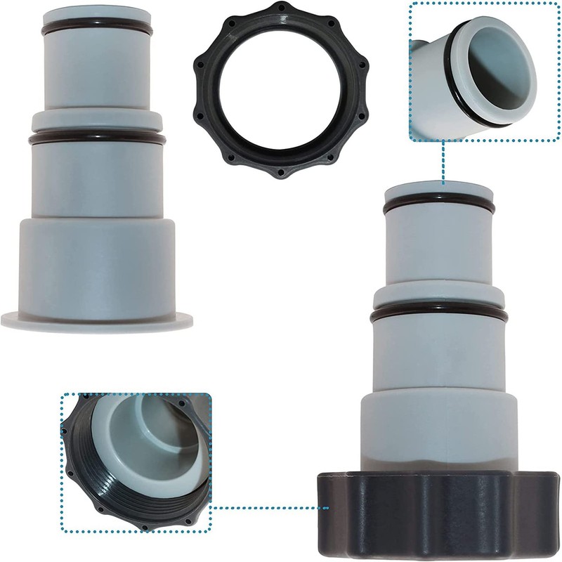 Taicols A Adapter for Pool, Replacement Hose Adapter for Pumps,