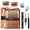 Lash Clusters Kit-VYRILA 0.07mm Wispy 8-14mix C Curl Eyelash Clusters