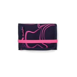 satch Wallet for Boys and Girls with Window, Coin Pocket and Note Compartment, Pink Supreme - Pink, Casual
