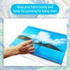 Artist Leaning Bridge 14.5inches Clear Hand and Wrist Rest Adjuatble