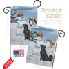 Snow Pals Garden Flags Pack Animals Dog Puppy Spoiled Paw