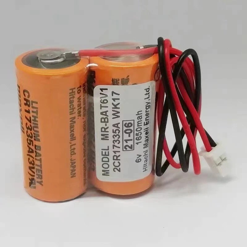 Maxell For Mitsubishi MR-BAT6V1 2CR17335A WK17 6V 1650mAh battery with