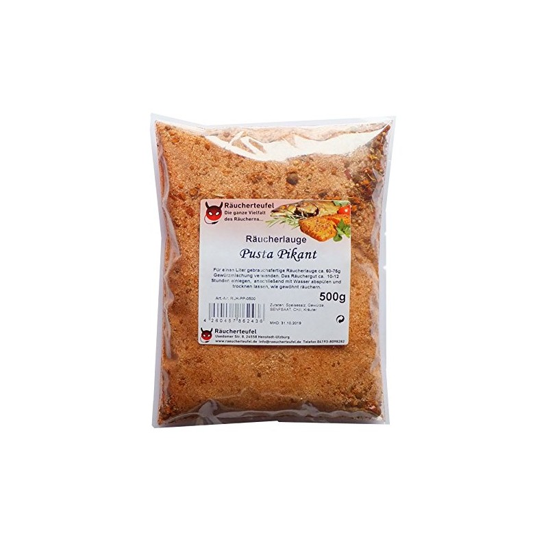 Räucherteufel Pusta Pikant Smoking Lye 500 g