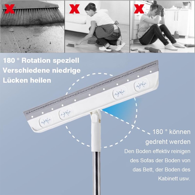 Squeegee Bottom, 150 cm Water Squeegee Floor Squeegee Shower, Shower