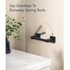 FORIOUS Toilet Paper Holder Wall Mount, Stainless Steel Rustproof Double