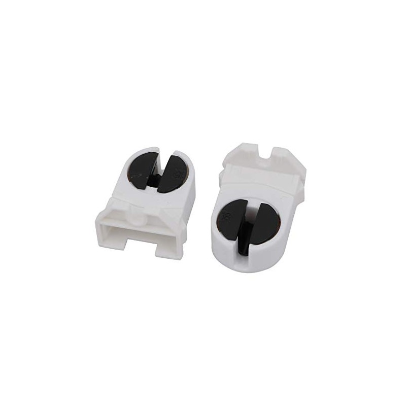 uxcell 10Pcs T5 Fluorescent Light Holder G5 Base Tombstone Lamp