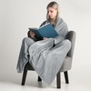 DecoKing Cuddly Microfiber Blanket Bedspread Fleece Faux Fur Blanket Fluffy