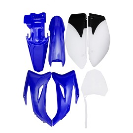 Unbranded BLUE PLASTIC FENDER Fairing Body KIT SEAT TANK for YAMAHA TTR110 TTR 110 SSR 170