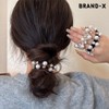 [Brand X] 3pcs Special Deal Pearl and Crystal Wiggly Hair