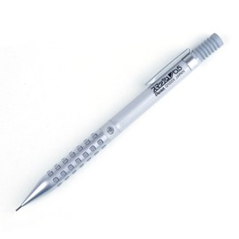 Pentel Smash Mechanical Pencil with Lead Grade Indicator, 0.5mm Fine Point, Writing, Drawing, School Supplies, Silver Barrel, Q1005LZZ, 1 Pack in Gift Case