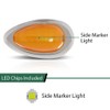 LQI 15 LED Amber Sleeper Cab Side Marker Signal Light