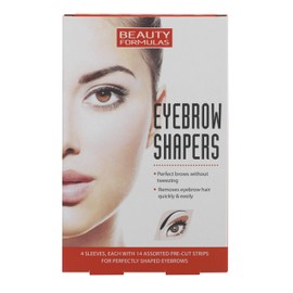 Beauty Formulas Eyebrow Shapers 56 Strips,1