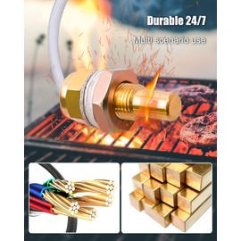 12Volts Thermal Sensor Fit for Green Mountain Daniel Boone Ledge Jim Bowie Peak Grills, Grill Heat Thermal Temp Sensor