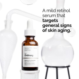 The Ordinary The Ordinary Retinol 0.2% in Squalane, Gentle Retinol Serum for the Face That Is Anti-Aging and Skin Smoothing, 1 Fl Oz