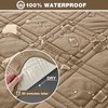 TAOCOCO 100% Waterproof Recliner Sofa Cover, Non Slip Split Couch