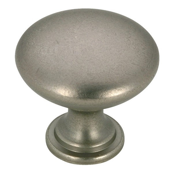 Richelieu Hardware BP9041142 Copperfield Collection 1 3/16-inch (30 mm) Pewter