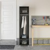 Systembuild Evolution Camberly 18" Mudroom Cabinet, Black Oak