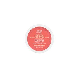 Hawaiian Silky Manteca para el cabello de mantequilla de mango y Murumuru, 4 fl oz con manteca de karité para nutrir, suavizar, sellar y brillar | Hidrata y definir | Hawaiian Silky Triple Butter Collection