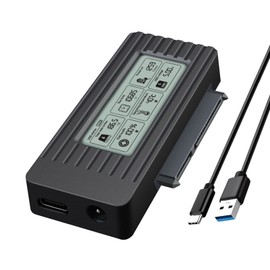 External Hard Drive Adapter - Hard Drive Dock External Hard Drive Reader,Hard Drive USB Adapter for Home, Offices, Women, Men, Adults