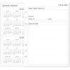 newestor 2026 Diary Refill A5, 1 Day on a Page,