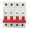 Miniature Circuit Breaker 4P 400V Overload Protection Isolator Switch for