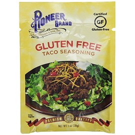 Pioneer Brand Gluten Free Taco Seasoning (Pack of 2) 1 oz Packets