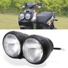 mokuo Motorcycle Head Light Assembly 12V 35W Halogen Lamp Made
