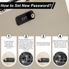 Fireproof Document Box with Combination Lock,Fireproof Money Bag Included-Secure Storage