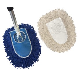 Triangle Dust Mop Kit: 4 Piece Industrial Dust Mop Kit