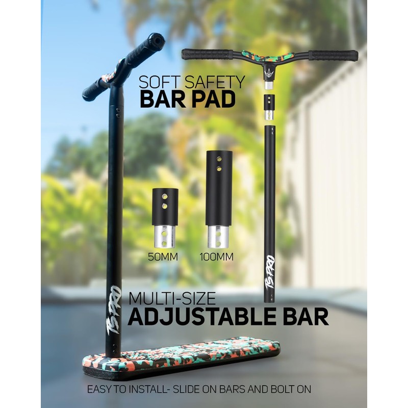 Envy Scooters TS PRO - 6" Teal Camo