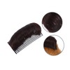 Ipetboom 2pcs Hair Styling Insert Comb Donut Ponytail Accessories for