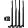 POBADY 4PCS Dual Band WiFi Antenna 2.4GHz 5GHz 5.8GHz Antenna