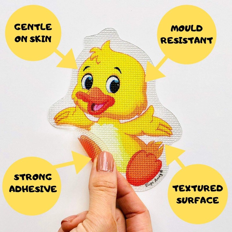 Kids Non Slip Baby Bath Mat Stickers - Modern fun