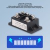 3 Phase Bridge Rectifier 75A 5 Terminal ABS Brass Heat