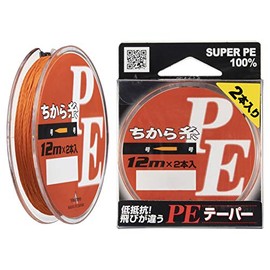 YAMATOYO / PE taper Chikara yarn 12m ~ 2 this Orange 1 <7