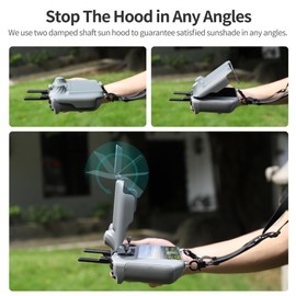 Sunshade Cover for DJI RC 2 (Mini4 Pro/Air 3), Sun Hood Drone Accessories