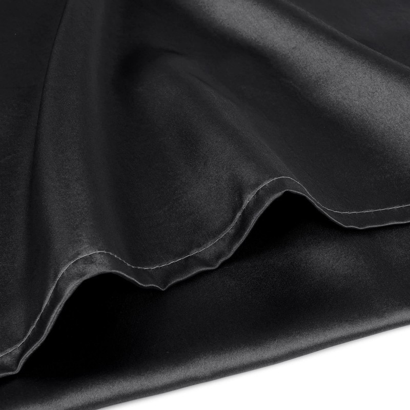 PiccoCasa Satin Pillowcase, Cool Envelope Style Pillowcase, Rayon, Cool to