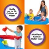 Simplay3 Raindrop Falls Water Table and Splash Kiddie Pool for