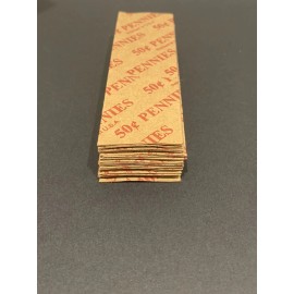 Unbranded 20 US Penny Coin Wrappers (US CURRENCY WRAPPERS)