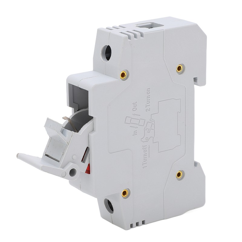RT18‑32X Miniature Rail Mounted Fuse Holder Base with LED Indicator
