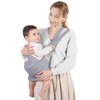 Mumgaroo Baby Sling, Adjustable Baby Sling Carrier with Thick Shoulder