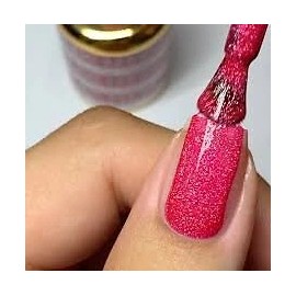 DND DC Mermaid Soak Off Gel Polish 222 Cerise 0.6oz