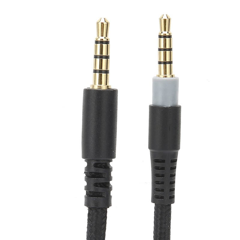 Slim Audio Cable Jack, Microphone Volume Control Replacement Audio Aux