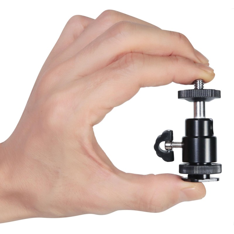Shoe Mount, Cold Shoe Head, Angle Changing, Ball Head Adapter,