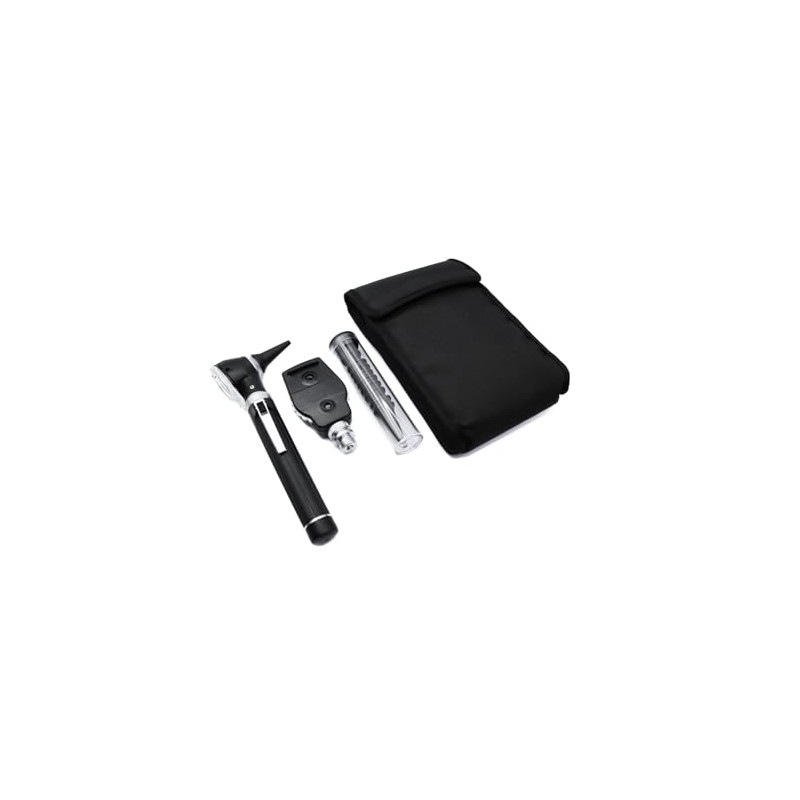Estuche de Diagnostico Oto/Oftalmo, Lona, FO, Led, Negro