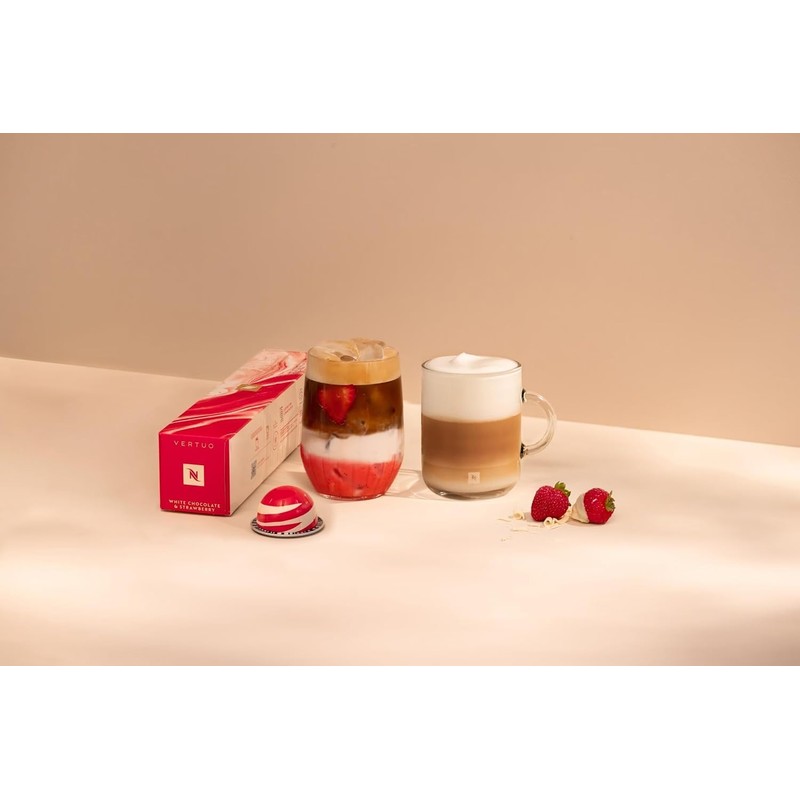 Limited Edition for Nespresso White Chocolate Strawberry Pods 1 sleeve